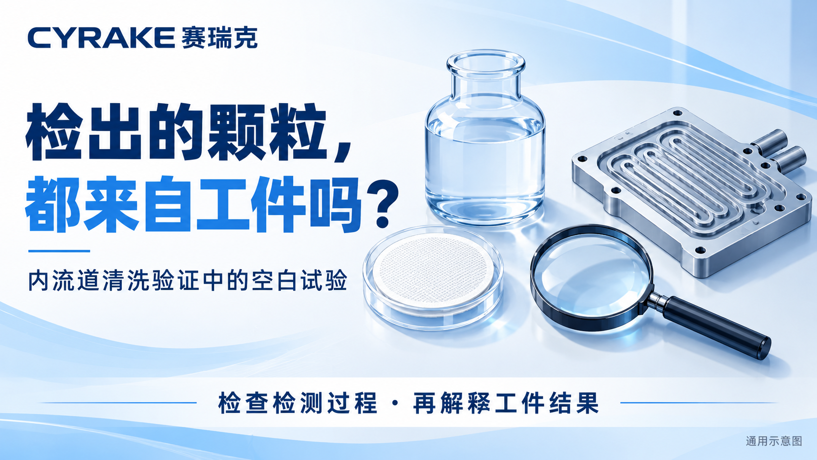 液冷板清洗后检出颗粒，为什么还要检查“空白值”？